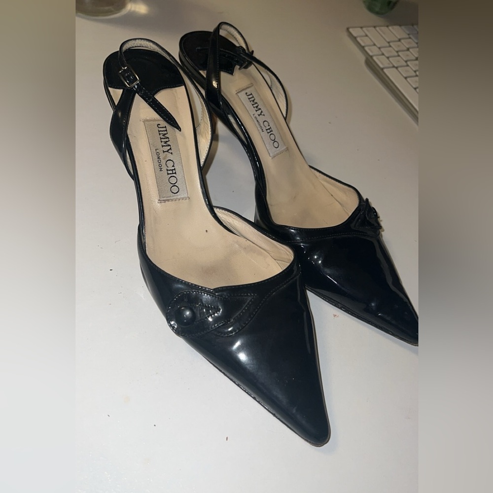 Jimmy Choi Kitten Heel